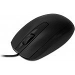MediaRange Optical Mouse Corded 3-Button (Black, Wired) (MROS211)