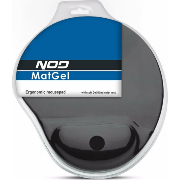 NOD MatGel Εργονομικό Mousepad με Gel Μαξιλάρι Στήριξης Καρπού