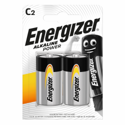 Μπαταρία Αλκαλική Energizer Power LR14 C, 2 Τεμάχια