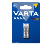 Varta Αλκαλικές Μπαταρίες AAAA 1.5V Blister 2 τεμαχίων