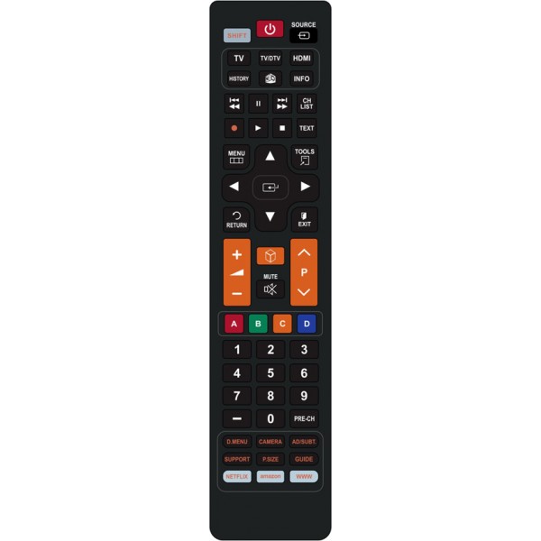 POWERTECH Τηλεχειριστήριο PT-834 για τηλεοράσεις Samsung POWERTECH Τηλεχειριστήριο PT-834 για τηλεοράσεις Samsung