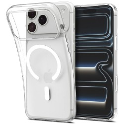 Θήκη Spigen Liquid Crystal MagSafe για iPhone 17 Pro / iPhone 18 Pro – Διάφανη - Λευκή ACS12180