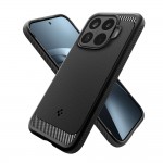 Θήκη Spigen Rugged Armor για Xiaomi 17T Pro – Μαύρη Ματ ACS11869 Θήκη Spigen Rugged Armor για Xiaomi 17T Pro – Μαύρη Ματ ACS11869