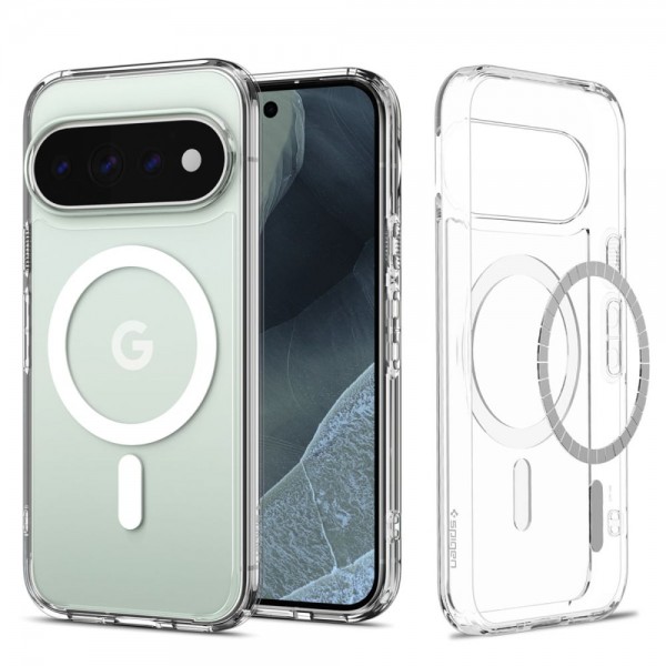 Spigen Ultra Hybrid Mag MagSafe Θήκη για Google Pixel 11 Pro Clear White ACS11431