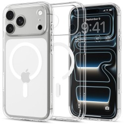 Θήκη Spigen Ultra Hybrid MagSafe για iPhone 17 Pro / 18 Pro Clear White ACS12155