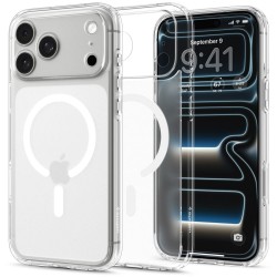 Θήκη Spigen Ultra Hybrid MagFit με MagSafe για iPhone 17 Pro / iPhone 18 Pro – Frost White ACS12161