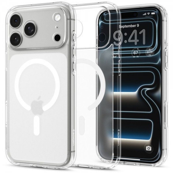 Θήκη Spigen Ultra Hybrid MagFit με MagSafe για iPhone 17 Pro / iPhone 18 Pro – Frost White ACS12161 Θήκη Spigen Ultra Hybrid MagFit με MagSafe για iPhone 17 Pro / iPhone 18 Pro – Frost White ACS12161
