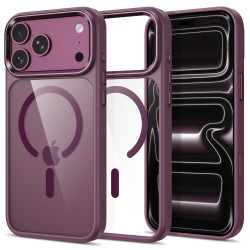 Θήκη Tech-Protect MagMat MagSafe CC για iPhone 17 Pro / 18 Pro – Μπορντό / Διάφανη
