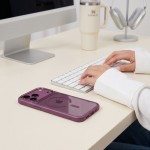 Θήκη Tech-Protect MagMat MagSafe CC για iPhone 17 Pro / 18 Pro – Μπορντό / Διάφανη Θήκη Tech-Protect MagMat MagSafe CC για iPhone 17 Pro / 18 Pro – Μπορντό / Διάφανη