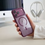 Θήκη Tech-Protect MagMat MagSafe CC για iPhone 17 Pro / 18 Pro – Μπορντό / Διάφανη Θήκη Tech-Protect MagMat MagSafe CC για iPhone 17 Pro / 18 Pro – Μπορντό / Διάφανη