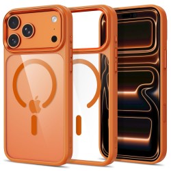 Θήκη Tech-Protect MagMat MagSafe CC για iPhone 17 Pro Max / 18 Pro Max – Πορτοκαλί / Διάφανη (Cosmic Orange / Clear)