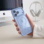 Θήκη Tech-Protect MagMat MagSafe CC για iPhone 17 Pro Max / iPhone 18 Pro Max – Γαλάζια / Διάφανη Θήκη Tech-Protect MagMat MagSafe CC για iPhone 17 Pro Max / iPhone 18 Pro Max – Γαλάζια / Διάφανη