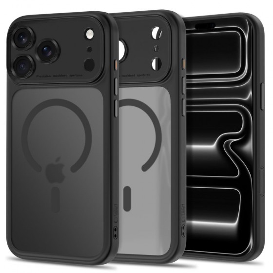 Θήκη Tech-Protect MagPeak MagSafe CC για iPhone 17 Pro / 18 Pro – Μαύρη Ματ