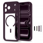 Tech-Protect MagPeak MagSafe CC – Θήκη για iPhone 17 Pro Max / 18 Pro Max, Μπορντό / Διάφανη Tech-Protect MagPeak MagSafe CC – Θήκη για iPhone 17 Pro Max / 18 Pro Max, Μπορντό / Διάφανη