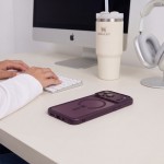 Tech-Protect MagPeak MagSafe CC – Θήκη για iPhone 17 Pro Max / 18 Pro Max, Μπορντό / Διάφανη Tech-Protect MagPeak MagSafe CC – Θήκη για iPhone 17 Pro Max / 18 Pro Max, Μπορντό / Διάφανη
