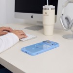 Θήκη Tech-Protect MagPeak MagSafe CC για iPhone 17 Pro Max / 18 Pro Max – Γαλάζια / Διάφανη Θήκη Tech-Protect MagPeak MagSafe CC για iPhone 17 Pro Max / 18 Pro Max – Γαλάζια / Διάφανη