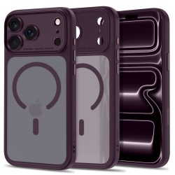 Θήκη Tech-Protect MagPeak MagSafe CC για iPhone 17 Pro Max / 18 Pro Max – Matte Burgundy