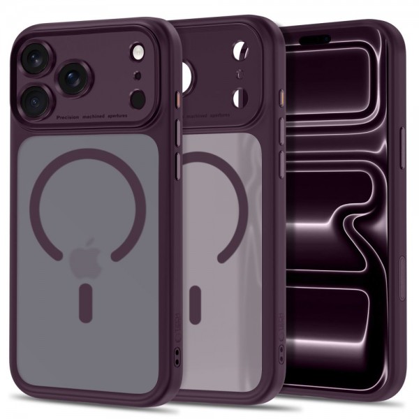 Θήκη Tech-Protect MagPeak MagSafe CC για iPhone 17 Pro Max / 18 Pro Max – Matte Burgundy Θήκη Tech-Protect MagPeak MagSafe CC για iPhone 17 Pro Max / 18 Pro Max – Matte Burgundy