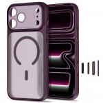 Tech-Protect MagPrime MagSafe CC Θήκη για iPhone 17 Pro Max / 18 Pro Max – Ματ Μπορντό