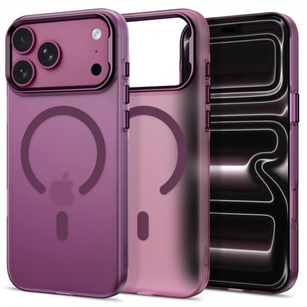 Tech-Protect MagZero MagSafe – Θήκη για iPhone 17 Pro / 18 Pro, Ματ Μπορντό Matte Burgundy