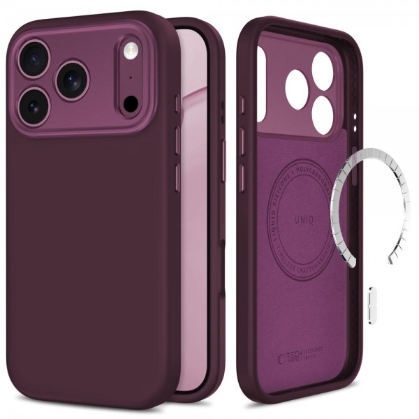 Tech-Protect Uniq MagSafe CC Θήκη για iPhone 17 Pro Max / 18 Pro Max – Μπορντό Tech-Protect Uniq MagSafe CC Θήκη για iPhone 17 Pro Max / 18 Pro Max – Μπορντό