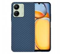 Techsuit Carbonite FiberShell Θήκη για Xiaomi Redmi 13C 4G / Redmi 13C 5G / POCO C65 – Cyan