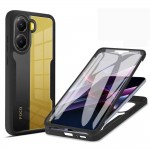 Techsuit ColorVerse 360 Full Cover Σιλικόνης Μαύρο για Poco X7 Pro Techsuit ColorVerse 360 Full Cover Σιλικόνης Μαύρο για Poco X7 Pro