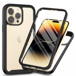 Techsuit Defense360 Pro Σιλικόνης Σετ με Τζαμάκι Μαύρο για iPhone 15 Pro Techsuit Defense360 Pro Σιλικόνης Σετ με Τζαμάκι Μαύρο για iPhone 15 Pro
