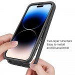Techsuit Defense360 Pro Σιλικόνης Σετ με Τζαμάκι Μαύρο για iPhone 15 Pro Techsuit Defense360 Pro Σιλικόνης Σετ με Τζαμάκι Μαύρο για iPhone 15 Pro
