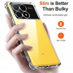 Techsuit Shockproof Clear Back Cover Σιλικόνης Διάφανο για Poco X6 Pro Techsuit Shockproof Clear Back Cover Σιλικόνης Διάφανο για Poco X6 Pro