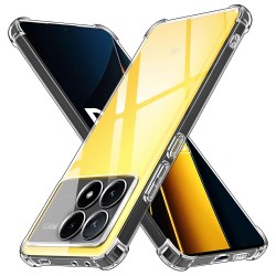 Techsuit Shockproof Clear Back Cover Σιλικόνης Διάφανο για Poco X6 Pro