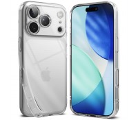 Ringke Air Back Cover Σιλικόνης με Λουράκι Διάφανο για iPhone 17 Pro
