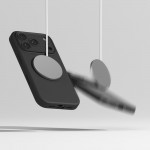 Ringke Magnetic Back Cover Σιλικόνης Μαύρο για iPhone 17 Pro
