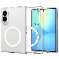 Spigen AirSkin MagSafe – Εξαιρετικά Λεπτή Θήκη για Samsung Galaxy Z Fold 8, Διάφανη/Λευκή ACS11952