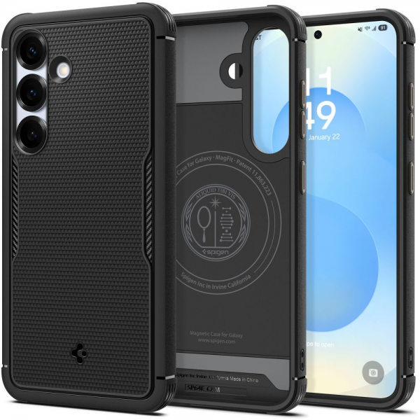 Spigen Core Armor Mag MagSafe Θήκη Samsung Galaxy S25 Matte Black ACS08924