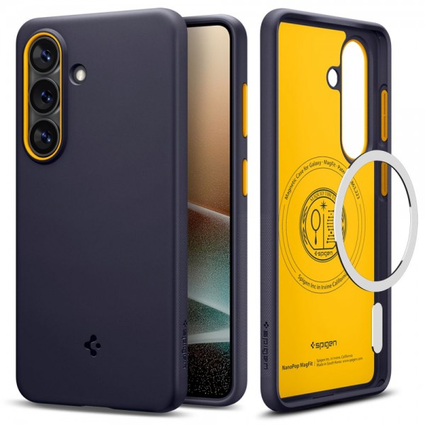 Spigen Nano Pop Mag Θήκη με MagSafe για Samsung Galaxy S26 – Blueberry Navy ACS11065 Spigen Nano Pop Mag Θήκη με MagSafe για Samsung Galaxy S26 – Blueberry Navy ACS11065