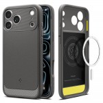Spigen Rugged Armor Mag Θήκη με MagSafe για iPhone 17 Pro Max - Γκρι ACS10264