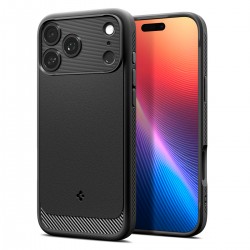 Spigen Rugged Armor Mag Θήκη TPU για iPhone 17 Pro - Μαύρο ACS10329