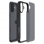 Spigen Ultra Hybrid για iPhone 16 – Frost Black ACS08200 Spigen Ultra Hybrid για iPhone 16 – Frost Black ACS08200