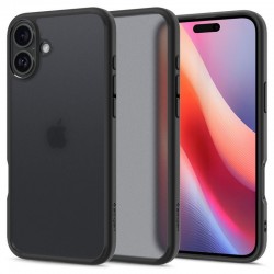 Spigen Ultra Hybrid για iPhone 16 – Frost Black ACS08200