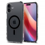 Spigen Ultra Hybrid Mag Magsafe Θήκη για iPhone 16 Διάφανη Μαύρη ACS08206 Spigen Ultra Hybrid Mag Magsafe Θήκη για iPhone 16 Διάφανη Μαύρη ACS08206