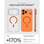 Spigen Ultra Hybrid MagSafe Θήκη για iPhone 17 Pro - Διαφανές/Πορτοκαλί ACS11112