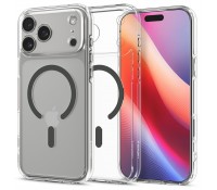 Spigen Ultra Hybrid MagSafe Θήκη για iPhone 17 Pro, Διάφανη Γραφίτη ACS10347