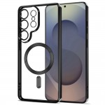 Tech-Protect Magflex Magsafe Back Cover για Galaxy S26 Ultra διάφανο shiny μαύρο