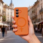 Θήκη Tech-protect Magmat Magsafe για Samsung Galaxy S26 – Matte Orange