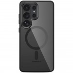 Tech-Protect Magmat MagSafe Back Cover Σιλικόνης / Πλαστικό Black Clear για Galaxy S26 Ultra