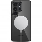 Tech-Protect Magmat MagSafe Back Cover Σιλικόνης / Πλαστικό Black Clear για Galaxy S26 Ultra