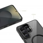 Tech-Protect Magmat MagSafe Back Cover Σιλικόνης / Πλαστικό Black Clear για Galaxy S26 Ultra