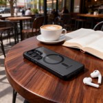 Tech-Protect Magmat MagSafe Back Cover Σιλικόνης / Πλαστικό Black Clear για Galaxy S26 Ultra