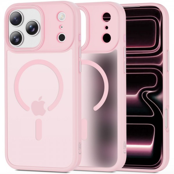 Tech-Protect MagMat MagSafe για iPhone 17 Pro Max – Matte Pink Tech-Protect MagMat MagSafe για iPhone 17 Pro Max – Matte Pink